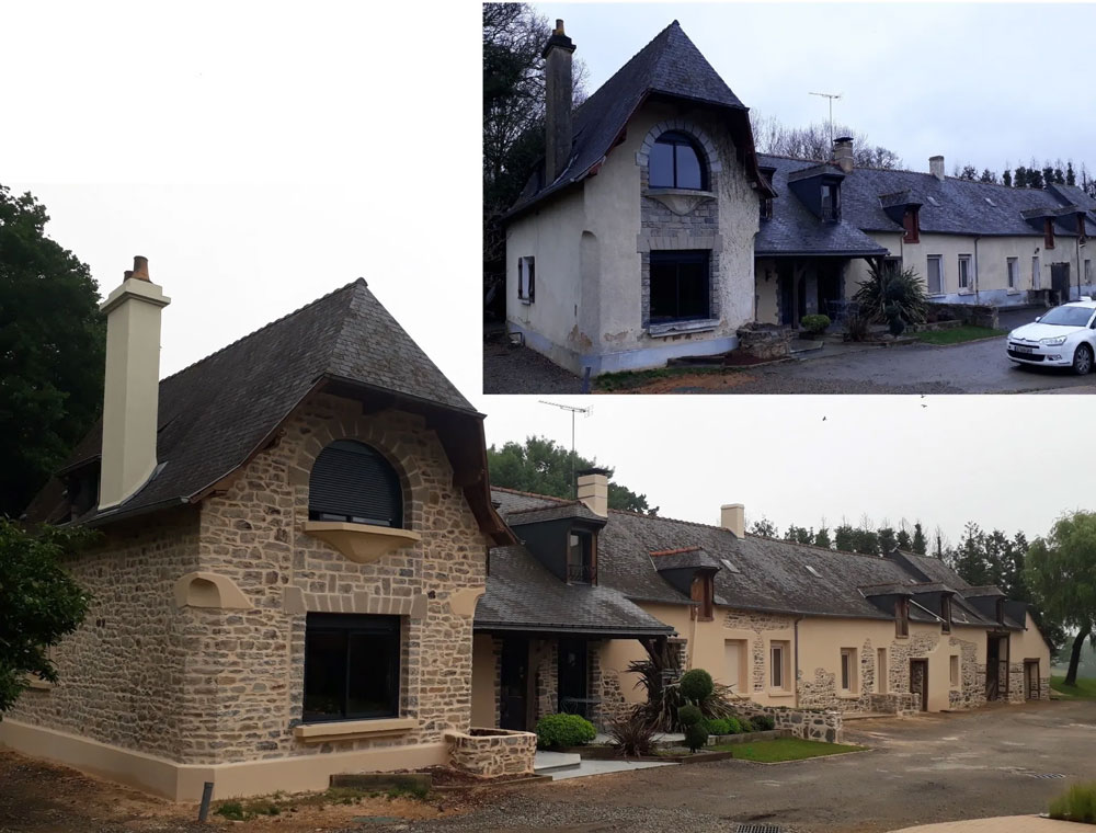 renovation pierre ou terre